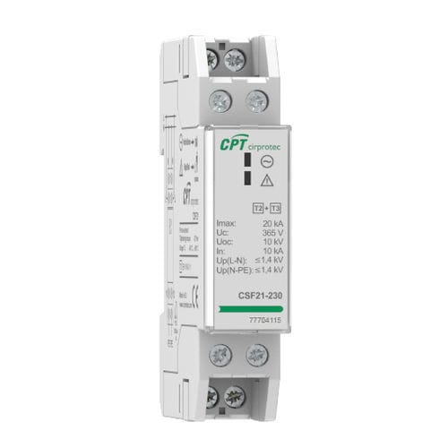 Limitatore di sovratensione di tipo 2 - CSF21-12 - Cirprotec - di tipo 3 / classe II / classe III