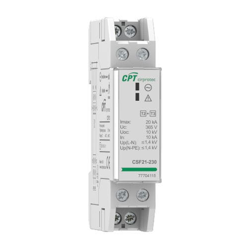 Limitatore di sovratensione di tipo 2 - CSF21-24 - Cirprotec - di tipo 3 / classe II / classe III