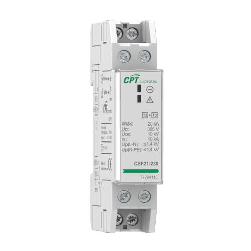 Limitatore di sovratensione di tipo 2 - CSF21-48 - Cirprotec - di tipo 3 / classe II / classe III