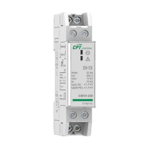 Limitatore di sovratensione di tipo 2 - CSF21-24 IR - Cirprotec - di tipo 3 / classe II / classe III