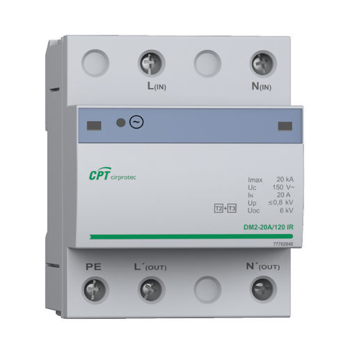 Limitatore di sovratensione di tipo 2 - DM2-20A/120 IR - Cirprotec - di tipo 3 / classe II / classe III