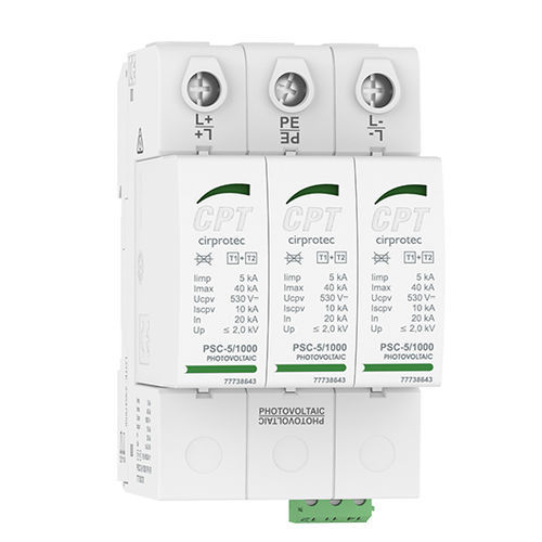 Limitatore di sovratensione di tipo 1 - PSC3-5/1500 PV - Cirprotec - di tipo 2 / classe I / classe II