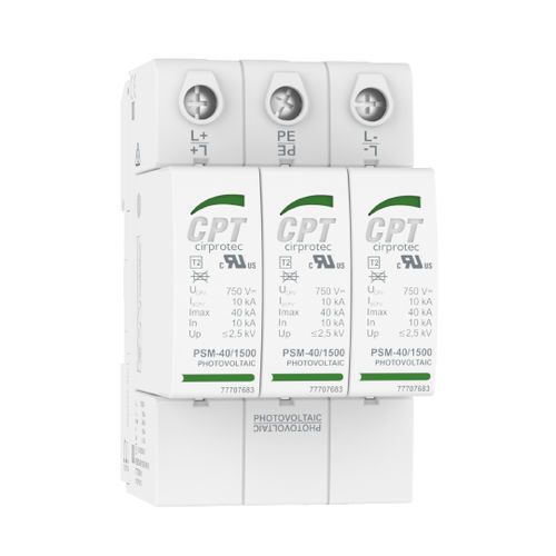 Limitatore di sovratensione di tipo 2 - PSM3-40/600 PV - Cirprotec - classe II / per applicazioni telecom / per impianto fotovoltaico