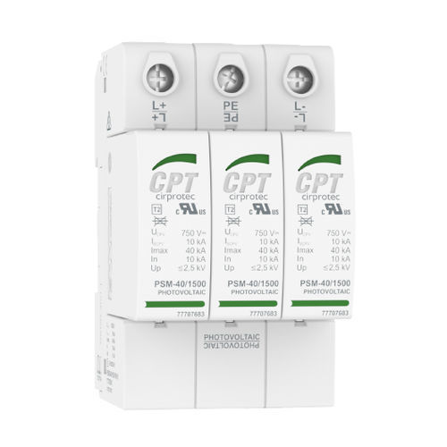 Limitatore di sovratensione di tipo 2 - PSM3-40/600 PV IR - Cirprotec - classe II / per applicazioni telecom / per impianto fotovoltaico