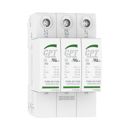 Limitatore di sovratensione di tipo 2 - PSM3-40/1000 PV IR - Cirprotec - classe II / per applicazioni telecom / per impianto fotovoltaico