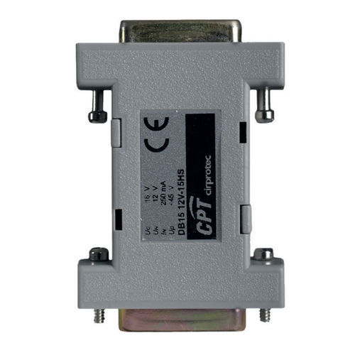 Limitatore di sovratensione per applicazioni telecom - DB15-12V/15HS - Cirprotec - per connettore Sub-D / per impianto fotovoltaico