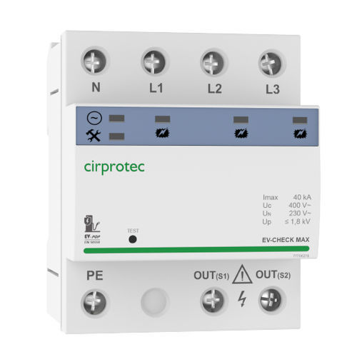 Limitatore di sovratensione di tipo 2 - Cirprotec - di tipo 3 / classe II / classe III
