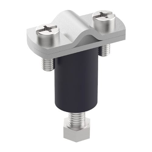 Collare per cavo elettrico in PVC - SOP-COND TF ISO CABLE D10 - Cirprotec - in acciaio inossidabile