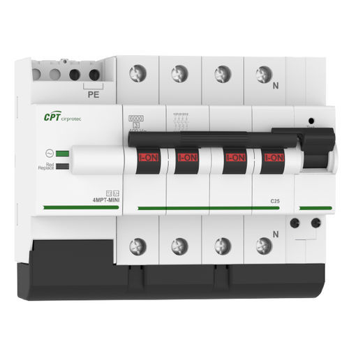 Limitatore di sovratensione di tipo 2 - V-CHECK 4MPT mini - 20 - Cirprotec - classe II / per applicazioni telecom / contro le sovratensioni