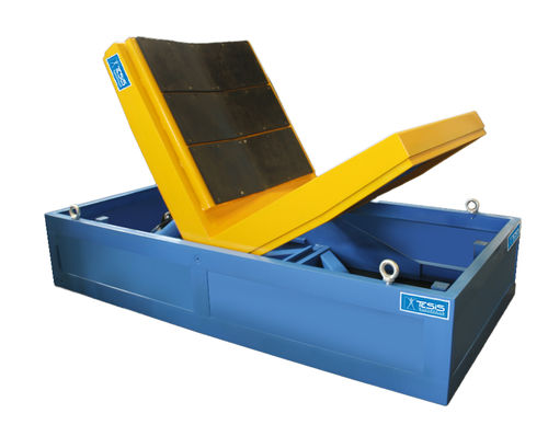Inclinatore idraulico - L90 - TESIS ENGINEERING - elettroidraulico / per bobina / per pacchi di lastre