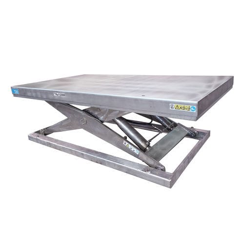 Tavola elevatrice a forbice - X/INOX - TESIS ENGINEERING - pneumatica / elettrica / idraulica