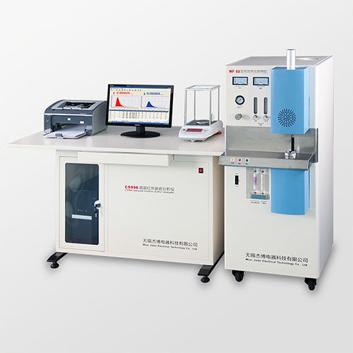Analizzatore di carbonio - CS996 - Wuxi Jiebo Electrical Technology Co.,Ltd. - di zolfo / di ferro / di cemento