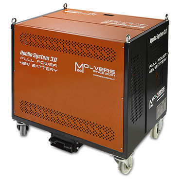 Carrello per movimentazione - FULL POWER 48V - Mouvers srl - a piattaforma / per carichi pesanti / con rotelle