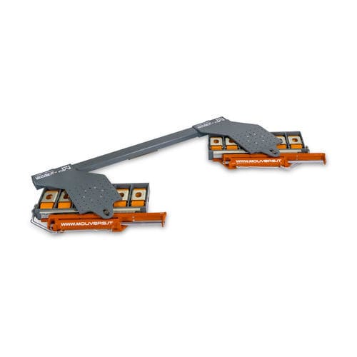 Pattino a rulli per carico elevato - RTS30/RTS50 - Mouvers srl - di trasporto / rotativo