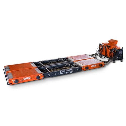Carrello per movimentazione - VOYAGER® - Mouvers srl - a piattaforma / per carichi pesanti / compatto
