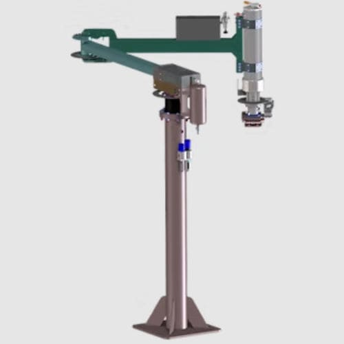 Braccio manipolatore elettrico - ZH90 - Zeilhofer Handhabungstechnik GmbH & Co. KG - con presa / per componenti meccaniche / di trasporto