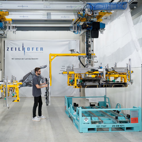 Manipolatore asse di sollevamento - ZH90 - Zeilhofer Handhabungstechnik GmbH & Co. KG - pneumatico / elettrico / elettropneumatico