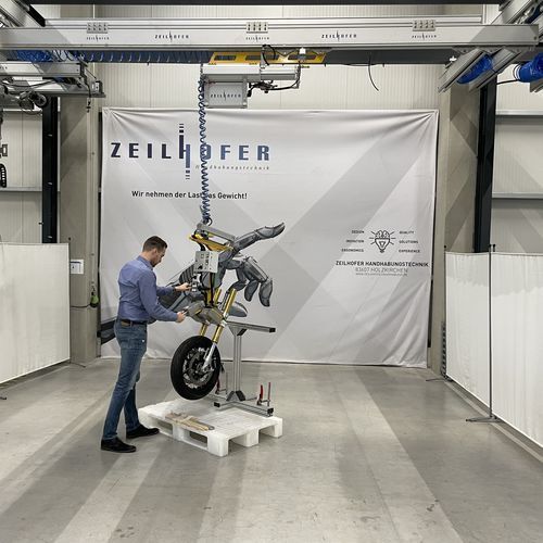 Manipolatore a corda - ZH70 - Zeilhofer Handhabungstechnik GmbH & Co. KG - pneumatico / elettrico / elettropneumatico