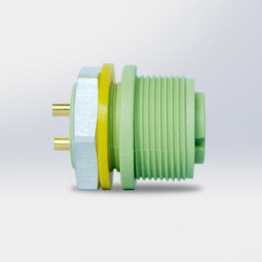 Connettore di alimentazione elettrica - EC02681-5123-BF - Suzhou Exceedconn Technology Co.,Ltd. - circolare / femmina / in poliammide