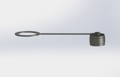 Cappuccio per connettore elettrico - 001-M12-002 - Suzhou Exceedconn Technology Co.,Ltd. - filettato / rotondo / in termoplastica