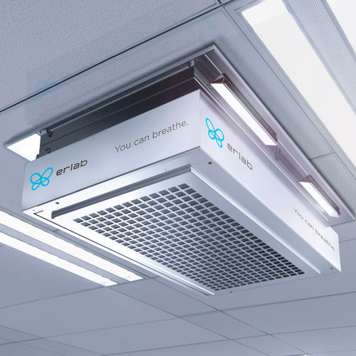 Purificatore d'aria da soffitto - Halo smart series - Erlab - con filtro / a carboni attivi / per HVAC