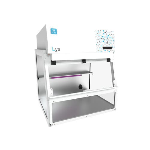 Cappa PCR con irradiazione UV - Lys - Erlab - in acciaio inossidabile