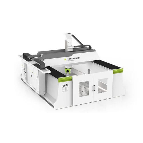 Fresatrice CNC 5-6 assi - FZP37 - F. Zimmermann GmbH - verticale / a portale / per il settore aeronautico