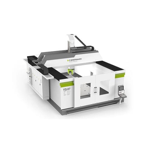 Fresatrice CNC 3 assi - FZU37 - F. Zimmermann GmbH - verticale / a portale / per alluminio