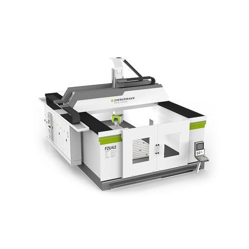 Fresatrice CNC 5 assi - FZU42 - F. Zimmermann GmbH - verticale / a portale / a tavola fissa