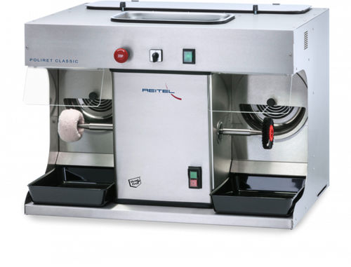 Macchina lucidatrice per metalli - POLIRET CLASSIC - Reitel - per materie plastiche / doppia spazzola / in continuo