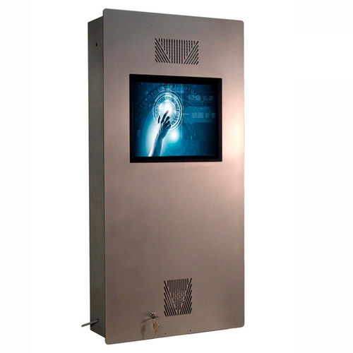 Terminale con touch screen capacitativo - V3-17T INDOOR - WES Systeme Electronic GmbH - a parete / ad incastro / per chiosco