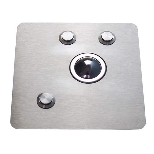 Trackball meccanico - TBFM-38S-2+1B-M-U - WES Systeme Electronic GmbH - ad incastro / 38 mm / USB
