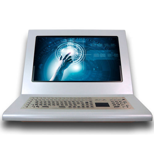 Pannello operatore con tastiera - WALT-M22P-T - WES Systeme Electronic GmbH - con touch screen multitouch / a tecnologia capacitiva proiettata / a parete