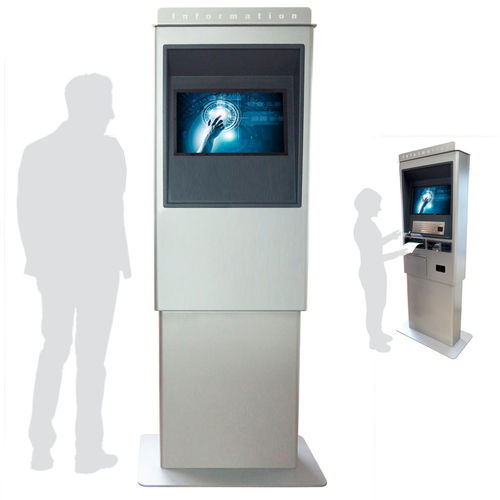 Terminale da esterno - Sky - WES Systeme Electronic GmbH - con touch screen / per chiosco / da terra