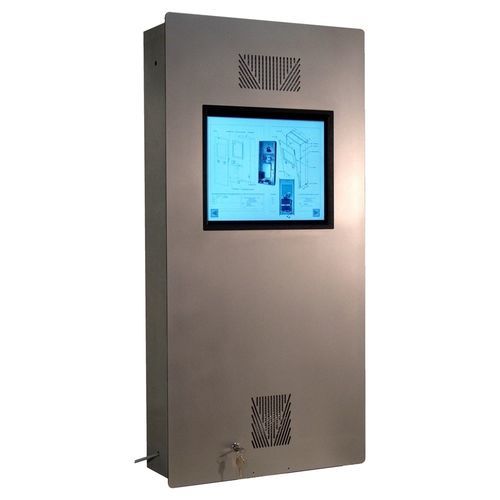 Terminale con touch screen - V3-17T OUTDOOR - WES Systeme Electronic GmbH - a parete / per chiosco / TFT LCD