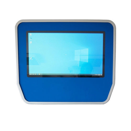 Terminale con tastiera - LETO-24P - WES Systeme Electronic GmbH - con touch screen multitouch / a tecnologia capacitiva proiettata / a parete