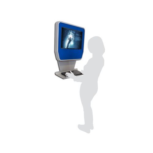 Terminale con touch screen - LETO-TASTATUR-GLAS - WES Systeme Electronic GmbH - con tastiera / a parete / per chiosco