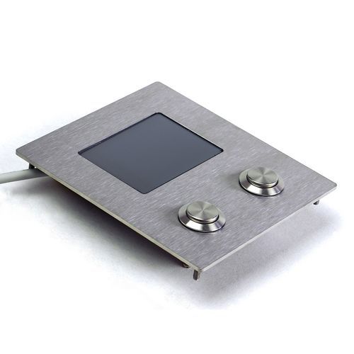 Touchpad industriale - TOUCHPAD-2TAST-TU - WES Systeme Electronic GmbH - in acciaio inossidabile / IP65 / per montaggio su pannello
