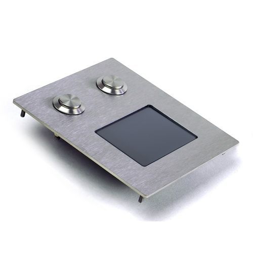 Touchpad industriale - TOUCHPAD-2TAST-TO - WES Systeme Electronic GmbH - in acciaio inossidabile / IP65 / robusto