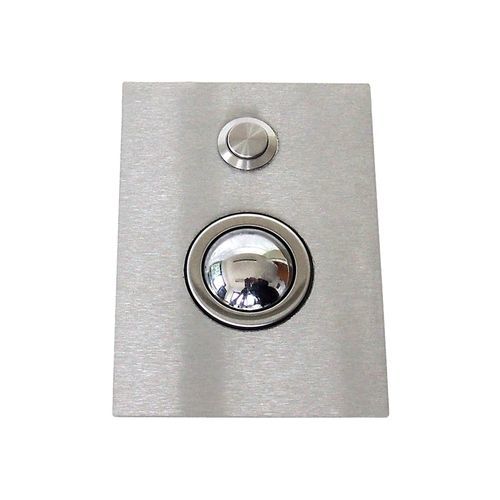 Trackball meccanico - TBFM-38S-1B-O-U - WES Systeme Electronic GmbH - ad incastro / 38 mm / USB