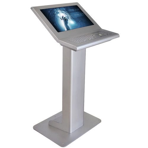 Supporto per monitor a piedistallo - Light-M22P-T-IP65-V2A - WES Systeme Electronic GmbH
