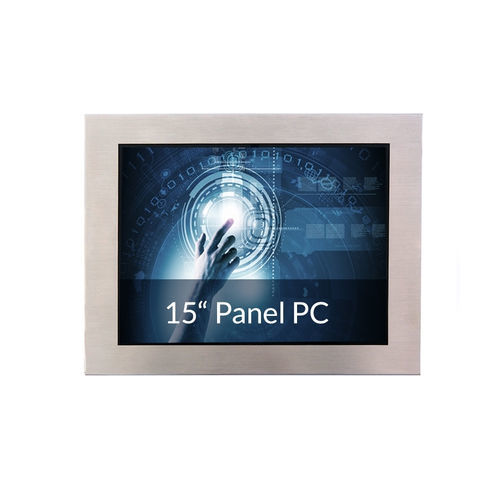 Panel PC TFT LCD - IP65-15T-PANELPC-PCA - WES Systeme Electronic GmbH - con retroilluminazione a LED / con touchs creen capacitivo PCAP / con touch screen multitouch