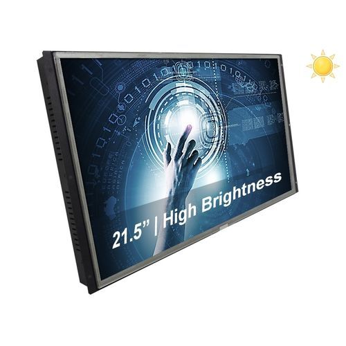 Monitor LCD - TIC21.5ITH-HB-1500CD - WES Systeme Electronic GmbH - con touchs creen capacitivo PCAP / con retroilluminazione a LED / industriale