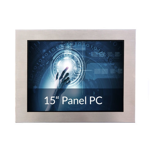 Panel PC TFT LCD - IP65-15T-PANELPC-PCAP - WES Systeme Electronic GmbH - con touchs creen capacitivo PCAP / con touch screen multitouch / 15"