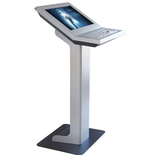 Supporto per monitor a piedistallo - LIGHT-M22P-T-IP65 - WES Systeme Electronic GmbH
