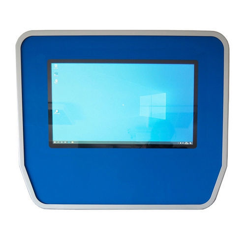 Terminale con touch screen multitouch - LETO-22P - WES Systeme Electronic GmbH - a tecnologia capacitiva proiettata / a parete / 1920 x 1080