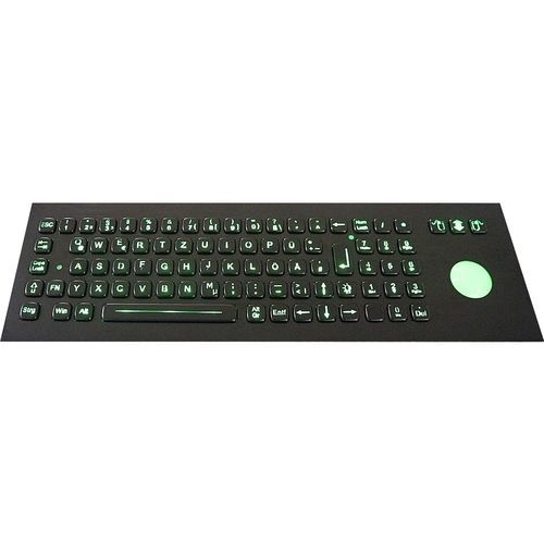 Tastiera ad incastro - TASTATUR-83CTB - WES Systeme Electronic GmbH - a tasti meccanici / 83 tasti / con trackball