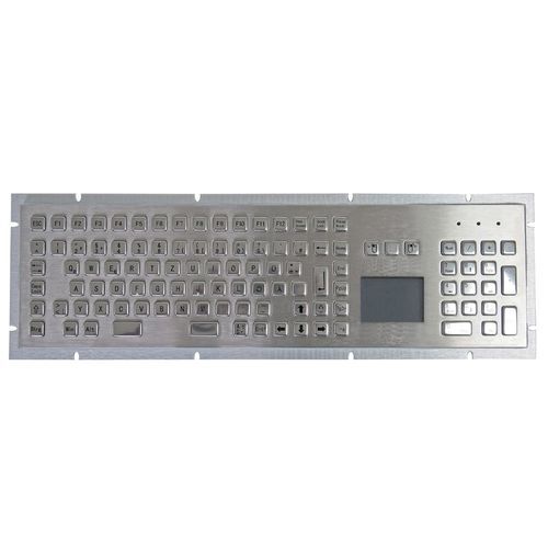 Tastiera ad incastro - TASTATUR-102TPAD - WES Systeme Electronic GmbH - a tasti meccanici / 102 tasti / con touchpad