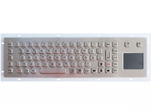 Tastiera ad incastro - TASTATUR-68TPAD-OUT - WES Systeme Electronic GmbH - a tasti meccanici / 68 tasti / con touchpad