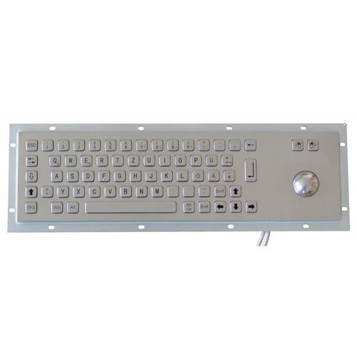 Tastiera ad incastro - TASTATUR-66OS - WES Systeme Electronic GmbH - a tasti meccanici / 66 tasti / con trackball